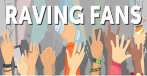 Raving fans graphic